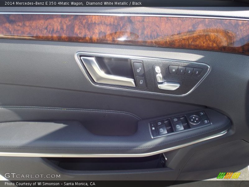 Diamond White Metallic / Black 2014 Mercedes-Benz E 350 4Matic Wagon