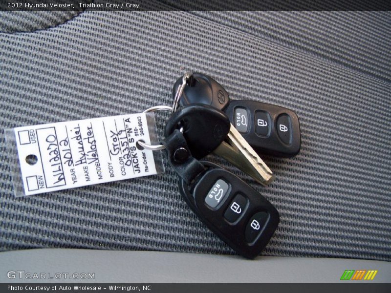 Triathlon Gray / Gray 2012 Hyundai Veloster