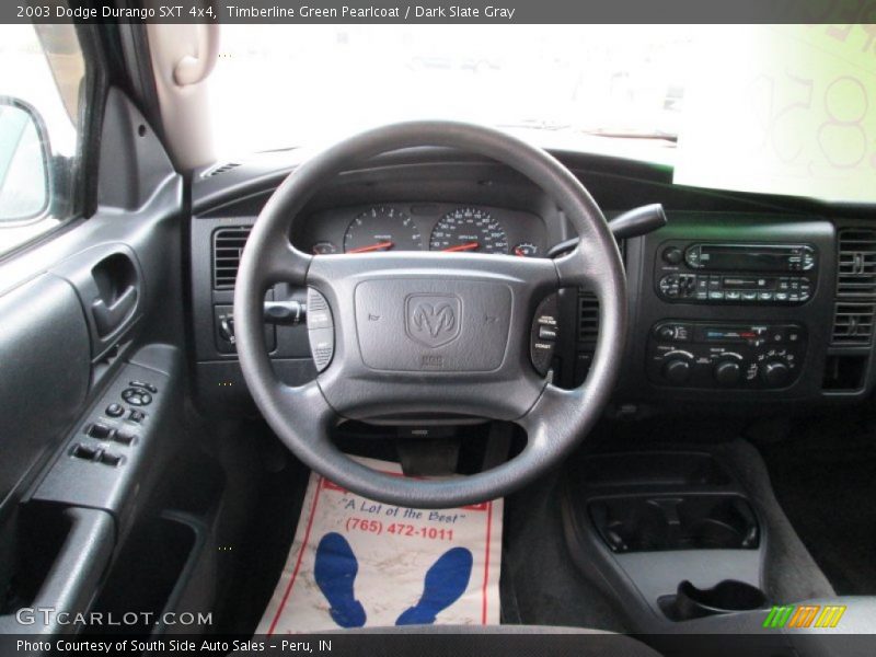Dashboard of 2003 Durango SXT 4x4
