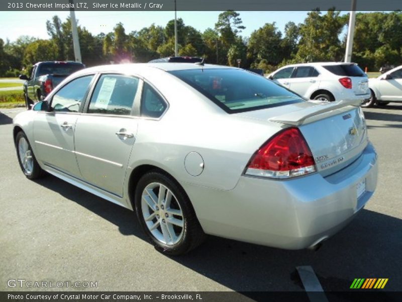 Silver Ice Metallic / Gray 2013 Chevrolet Impala LTZ