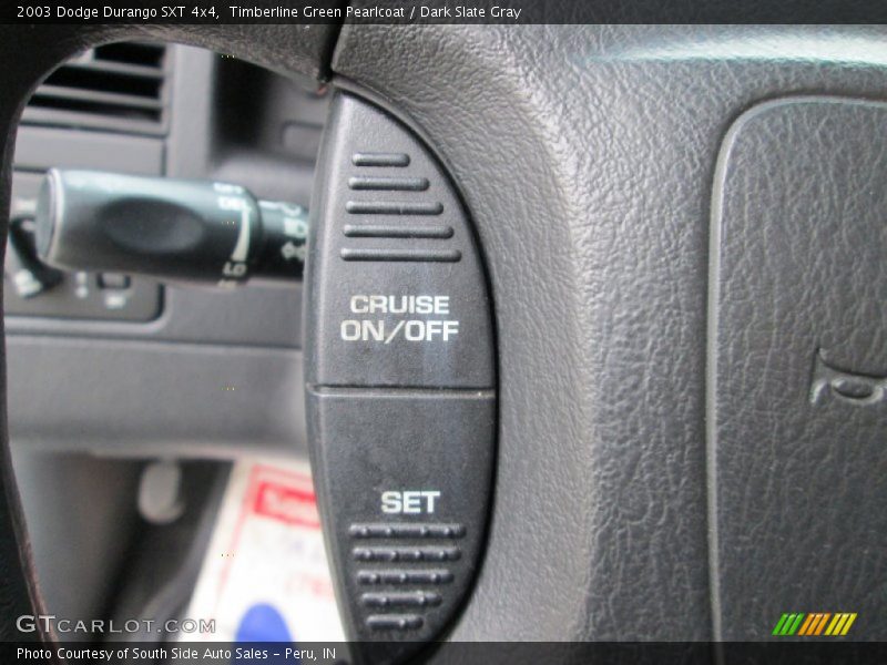 Controls of 2003 Durango SXT 4x4