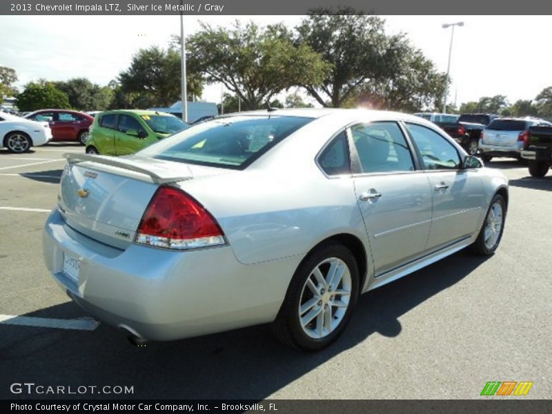 Silver Ice Metallic / Gray 2013 Chevrolet Impala LTZ