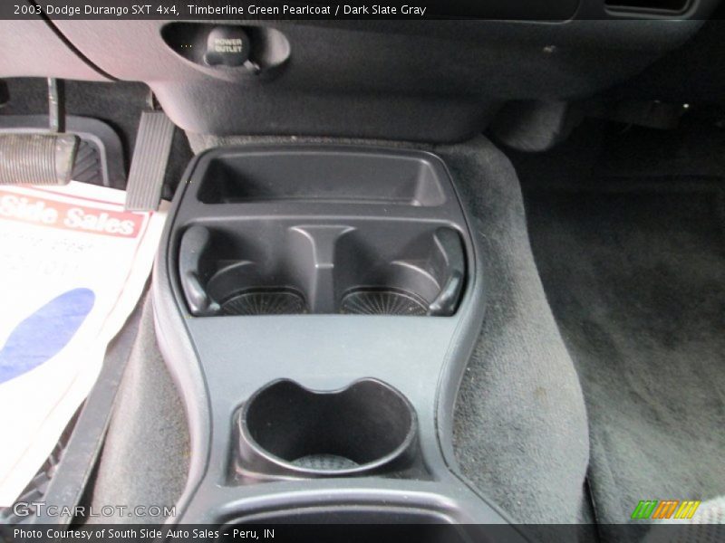 Timberline Green Pearlcoat / Dark Slate Gray 2003 Dodge Durango SXT 4x4