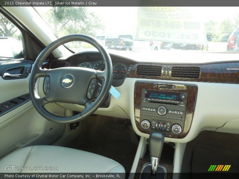 Silver Ice Metallic / Gray 2013 Chevrolet Impala LTZ