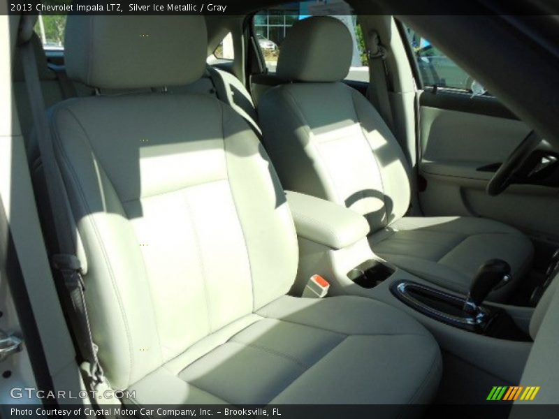 Silver Ice Metallic / Gray 2013 Chevrolet Impala LTZ