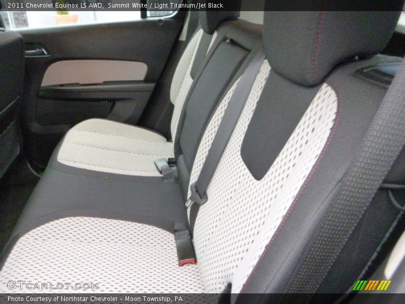 Summit White / Light Titanium/Jet Black 2011 Chevrolet Equinox LS AWD