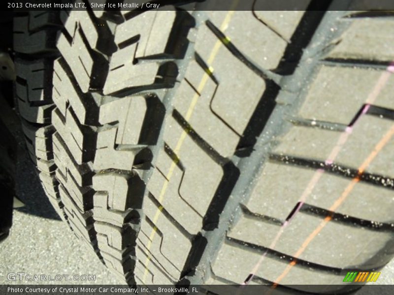 Silver Ice Metallic / Gray 2013 Chevrolet Impala LTZ