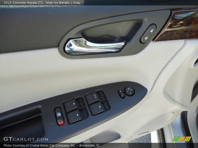 Silver Ice Metallic / Gray 2013 Chevrolet Impala LTZ