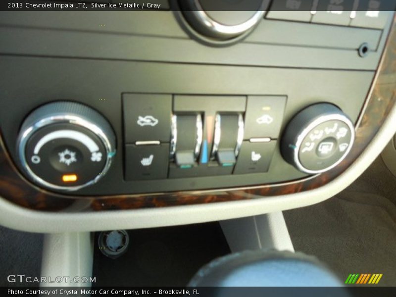 Silver Ice Metallic / Gray 2013 Chevrolet Impala LTZ