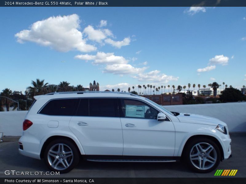 Polar White / Black 2014 Mercedes-Benz GL 550 4Matic