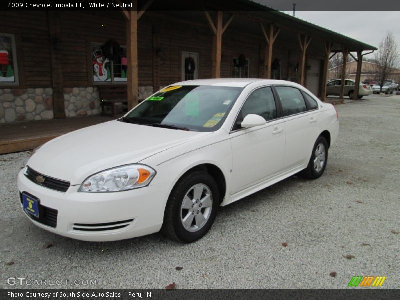 White / Neutral 2009 Chevrolet Impala LT