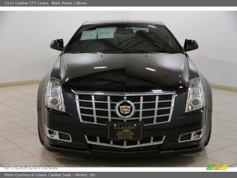 Black Raven / Ebony 2013 Cadillac CTS Coupe