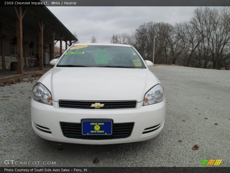 White / Neutral 2009 Chevrolet Impala LT
