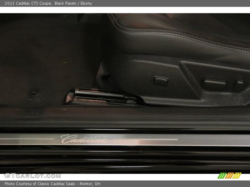 Black Raven / Ebony 2013 Cadillac CTS Coupe