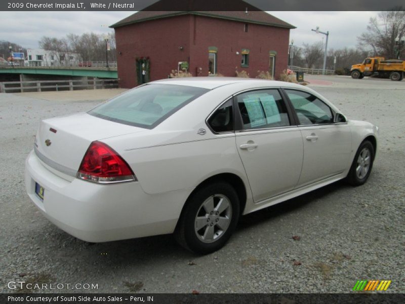 White / Neutral 2009 Chevrolet Impala LT