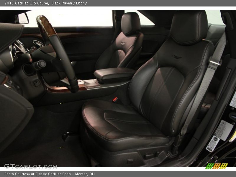 Black Raven / Ebony 2013 Cadillac CTS Coupe