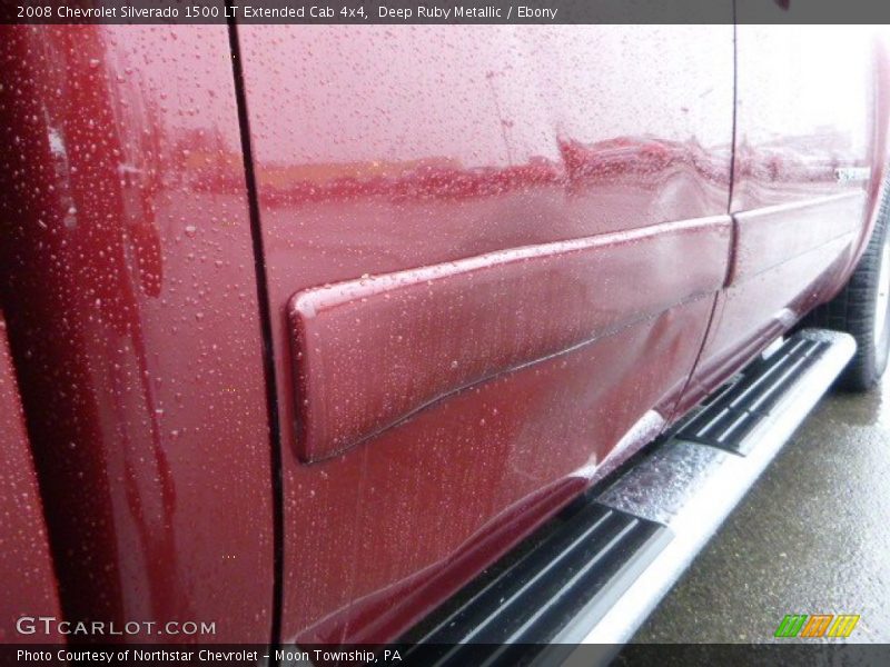 Deep Ruby Metallic / Ebony 2008 Chevrolet Silverado 1500 LT Extended Cab 4x4