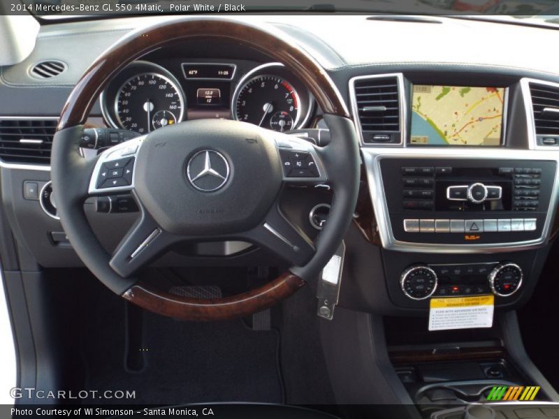 Dashboard of 2014 GL 550 4Matic