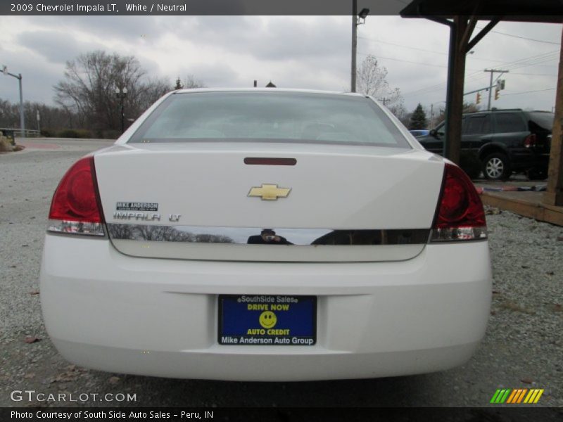 White / Neutral 2009 Chevrolet Impala LT