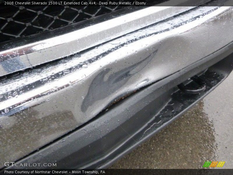 Deep Ruby Metallic / Ebony 2008 Chevrolet Silverado 1500 LT Extended Cab 4x4