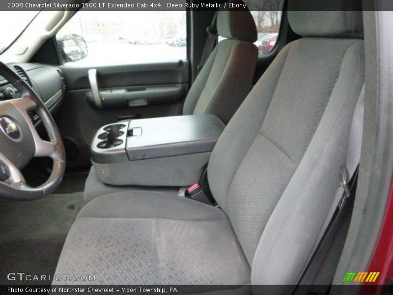 Deep Ruby Metallic / Ebony 2008 Chevrolet Silverado 1500 LT Extended Cab 4x4