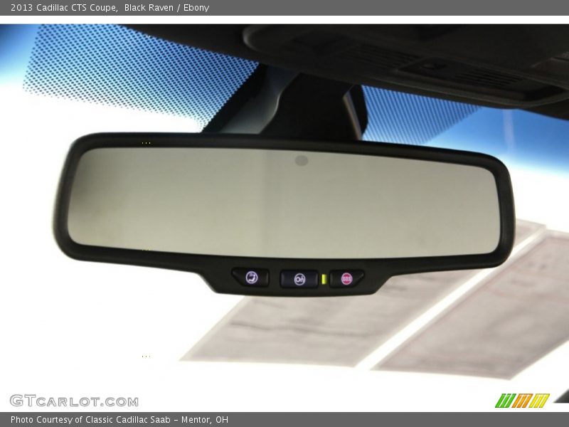 Black Raven / Ebony 2013 Cadillac CTS Coupe