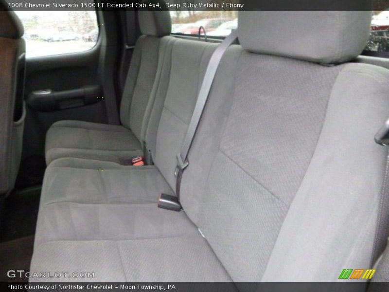 Deep Ruby Metallic / Ebony 2008 Chevrolet Silverado 1500 LT Extended Cab 4x4