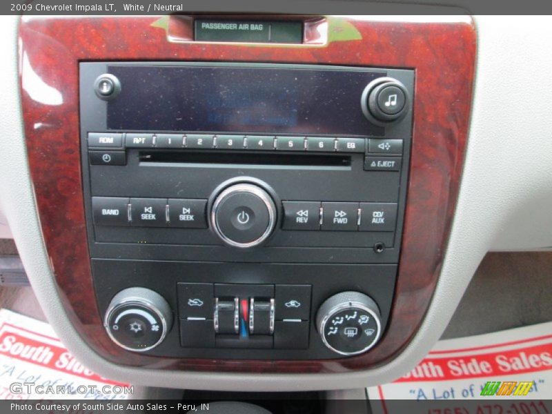 White / Neutral 2009 Chevrolet Impala LT