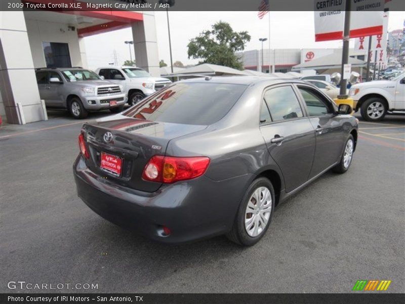 Magnetic Gray Metallic / Ash 2009 Toyota Corolla XLE