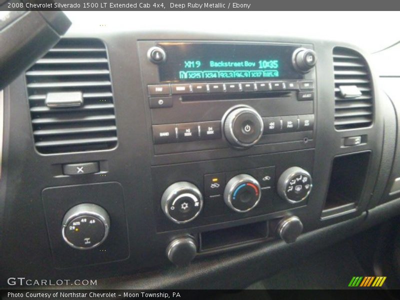 Deep Ruby Metallic / Ebony 2008 Chevrolet Silverado 1500 LT Extended Cab 4x4