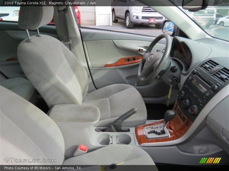 Magnetic Gray Metallic / Ash 2009 Toyota Corolla XLE