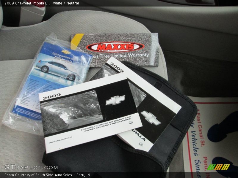 White / Neutral 2009 Chevrolet Impala LT
