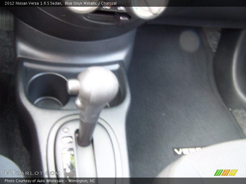 Blue Onyx Metallic / Charcoal 2012 Nissan Versa 1.6 S Sedan