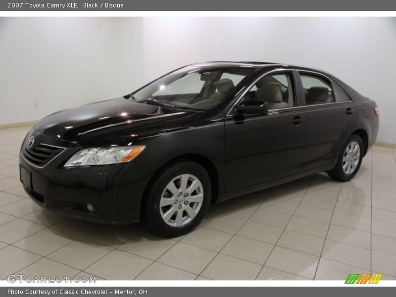 Black / Bisque 2007 Toyota Camry XLE