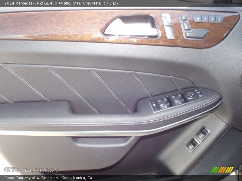 Steel Grey Metallic / Black 2014 Mercedes-Benz GL 450 4Matic