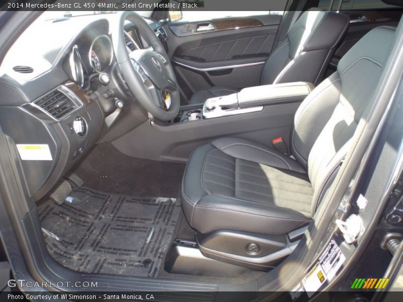 Steel Grey Metallic / Black 2014 Mercedes-Benz GL 450 4Matic
