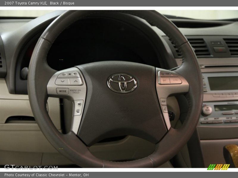 Black / Bisque 2007 Toyota Camry XLE