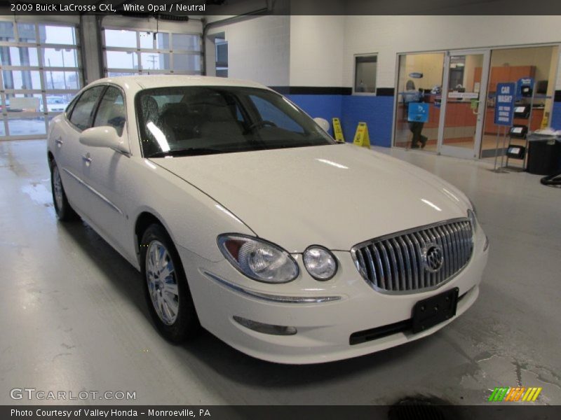 White Opal / Neutral 2009 Buick LaCrosse CXL