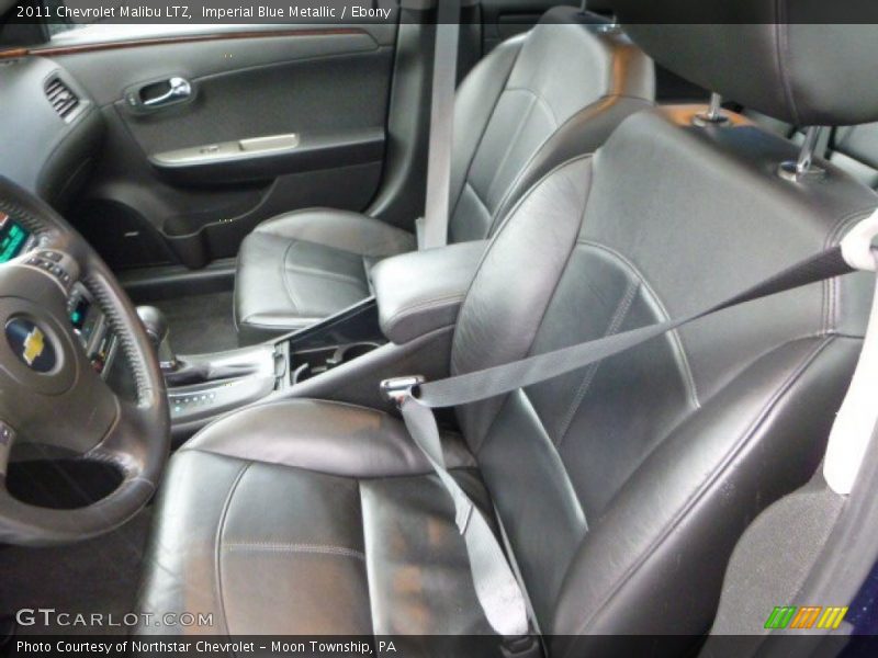Imperial Blue Metallic / Ebony 2011 Chevrolet Malibu LTZ