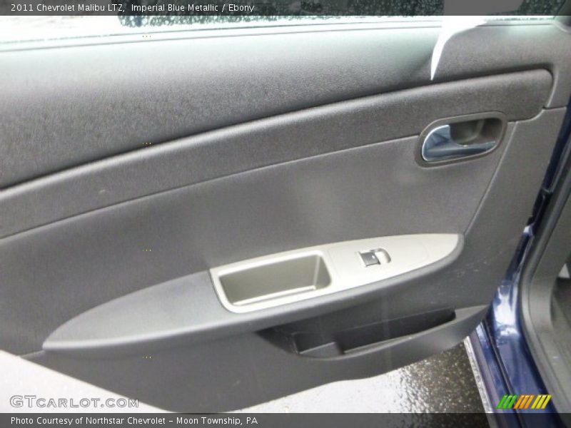 Imperial Blue Metallic / Ebony 2011 Chevrolet Malibu LTZ