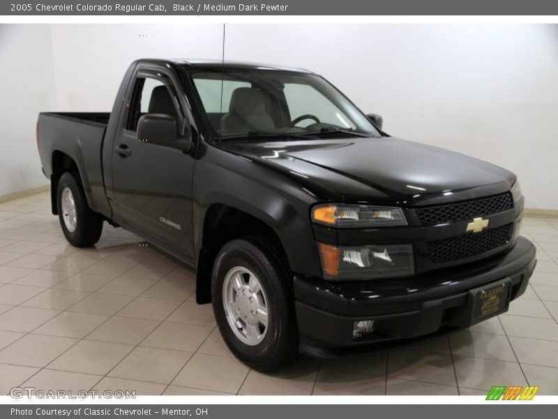 Black / Medium Dark Pewter 2005 Chevrolet Colorado Regular Cab