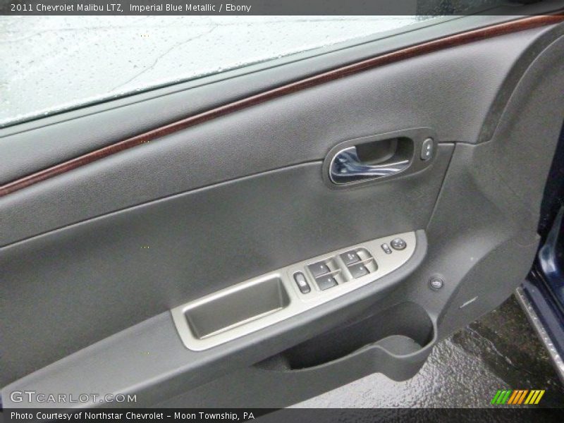 Imperial Blue Metallic / Ebony 2011 Chevrolet Malibu LTZ