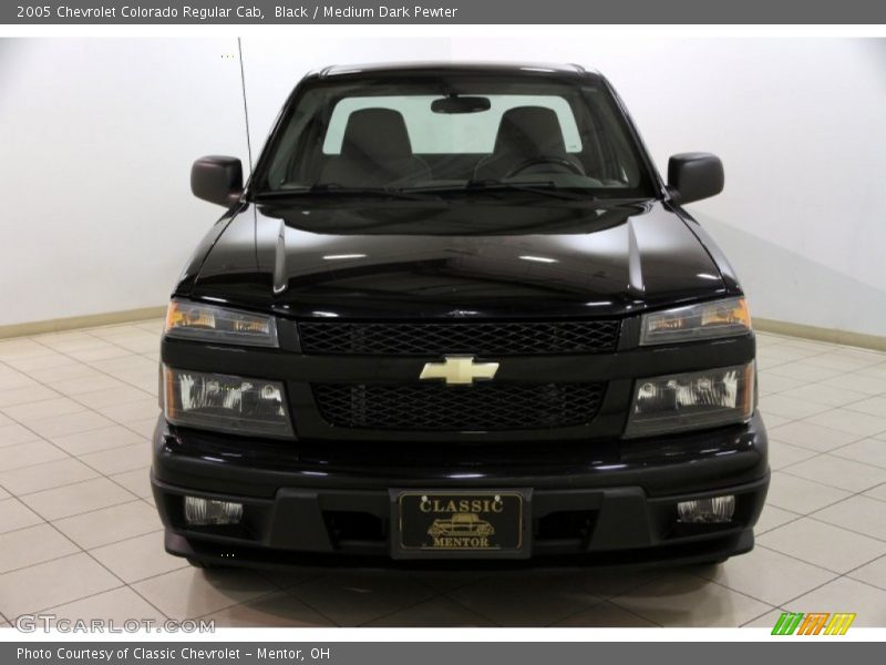 Black / Medium Dark Pewter 2005 Chevrolet Colorado Regular Cab