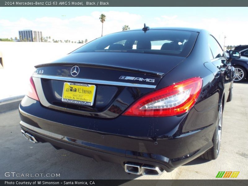 Black / Black 2014 Mercedes-Benz CLS 63 AMG S Model