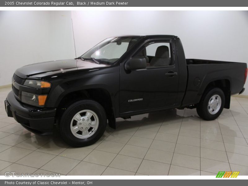 Black / Medium Dark Pewter 2005 Chevrolet Colorado Regular Cab