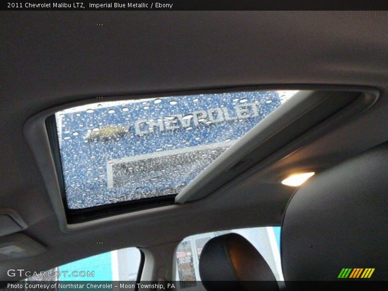 Imperial Blue Metallic / Ebony 2011 Chevrolet Malibu LTZ