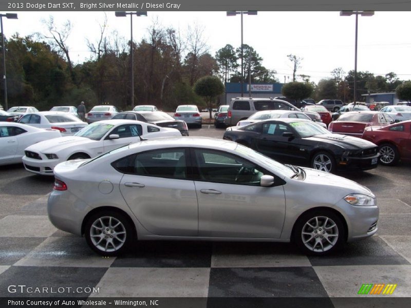 Bright Silver Metallic / Diesel Gray 2013 Dodge Dart SXT