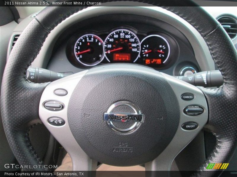 Winter Frost White / Charcoal 2011 Nissan Altima 2.5 S