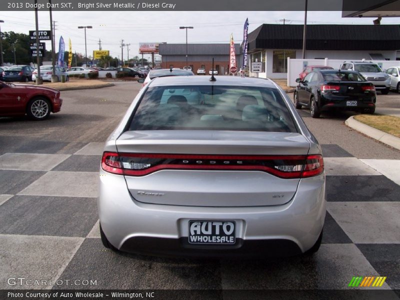 Bright Silver Metallic / Diesel Gray 2013 Dodge Dart SXT