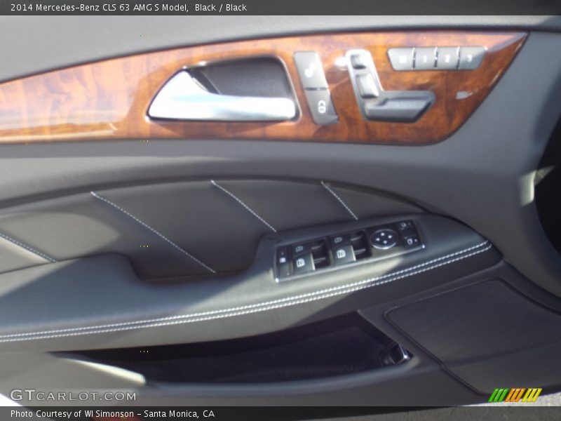 Black / Black 2014 Mercedes-Benz CLS 63 AMG S Model